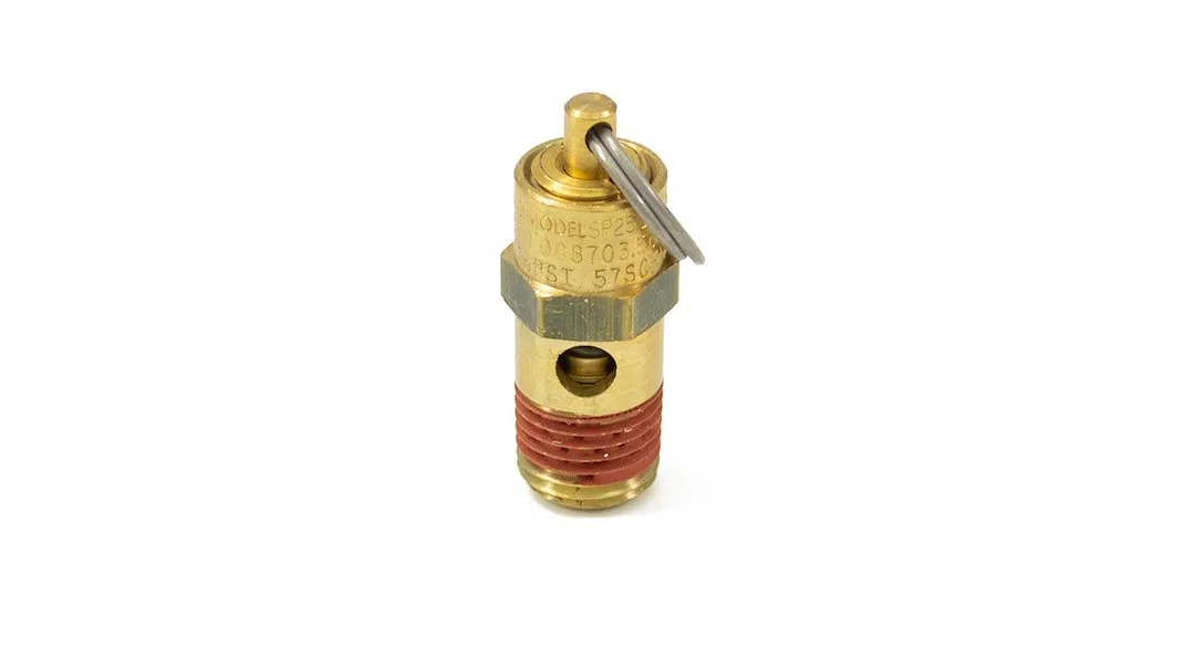 SV-175A – HORNBLASTER Air Tank Blow Off Valve, For Use With 150 PSI Systems 175 PSI 1/4 Inch NPT